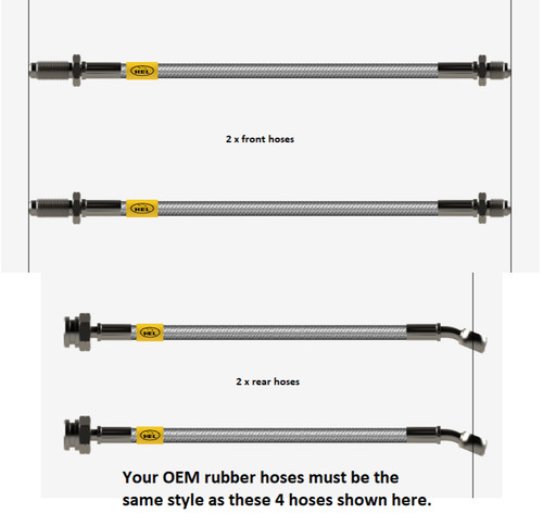Full kit hel brake lines - full,