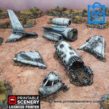 Crashed Aircraft Tabletop