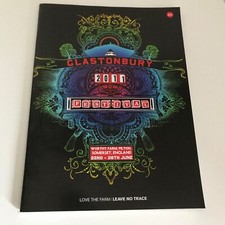 Official Glastonbury Festival Programme 2011 Vintage Music Memorabilia