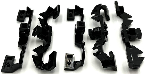 Lego new black train motors - black,