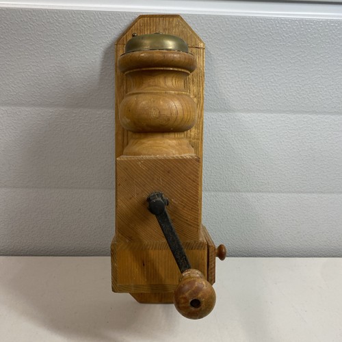 Wall mounted wooden hand - wall,
