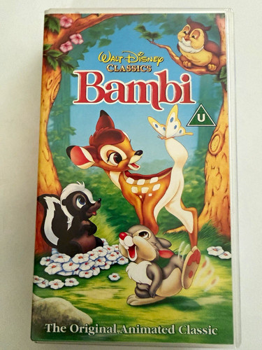 Walt disney classics bambi vhs - disney,