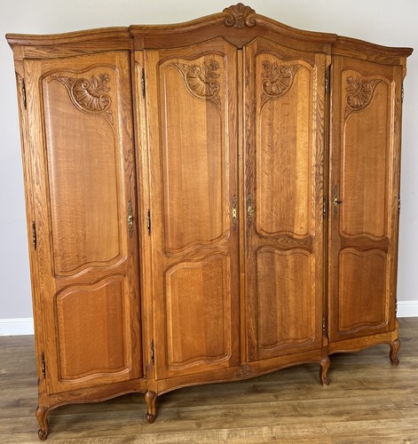Wardrobe vintage french louis - vintage,