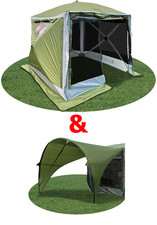 EXHIBITION MODEL Quest Elite Instant Screen House 4 PRO Gazebo INC CANOPY #35