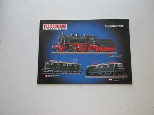 Fleischmann catalogue 2008 vgc - fleischmann,