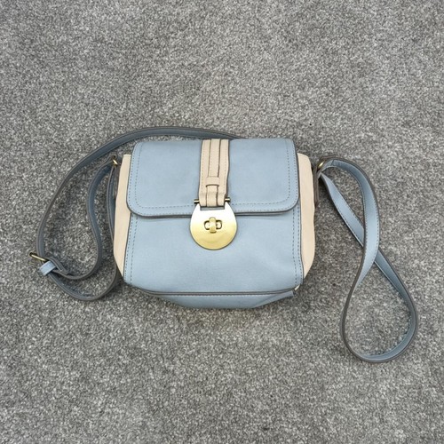 Accessorize blue cream handbag - accessorize,