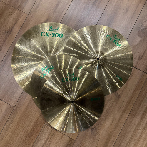 Pearl cx500 cymbal set - set, hats