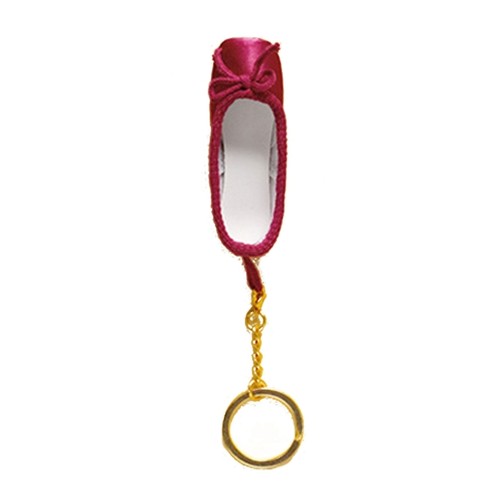 Pointe shoes keyrings handmade - pointe,