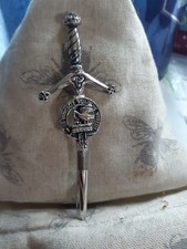 Clan Crest Kilt Pin Made In Scotland - M