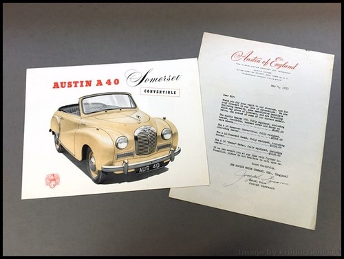 1952 1953 austin a40 - 1953, somerset