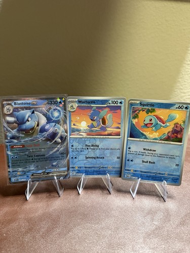 Squirtle wartortle blastoise - squirtle,