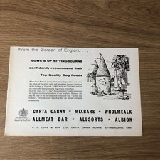 GUNS153 MAGAZINE ADVERT 6X9 LOWE'S QUALITY DOG FOODS