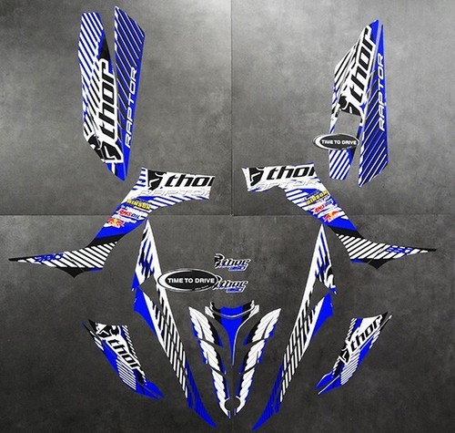 Yamaha 350r raptor - 350r, blue/white
