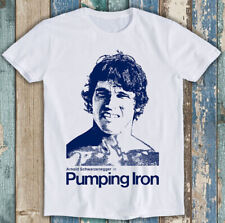 Pumping Iron Bodybuilding Film Arnold Schwarzenegger Gym Gift Tee  T Shirt M1377
