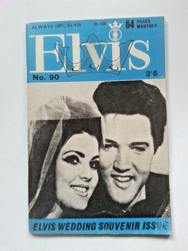 Elvis presley monthly magazine - elvis,
