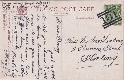 1915 on superb - ½d,