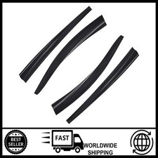 Wind Rain Sun Smoke Front Rear Deflectors X4 FOR Renault Megane SD III 2009-2016