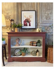 Painted Small Bookcase Or Hall