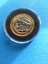 2020 GIBRALTAR  12 LABOURS OF HERCULES £2 COIN STYMPHALIAN BIRDS BUNC and COA.