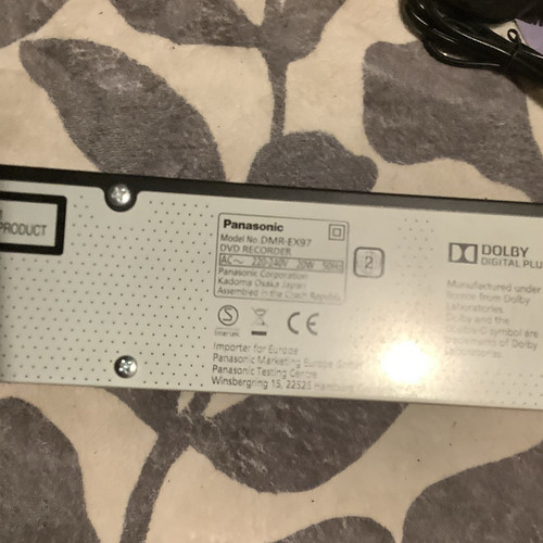 Panasonic dmr ex97 - dmr-ex97, 500gb