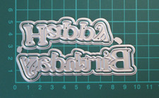 Happy Birthday Metal Die /