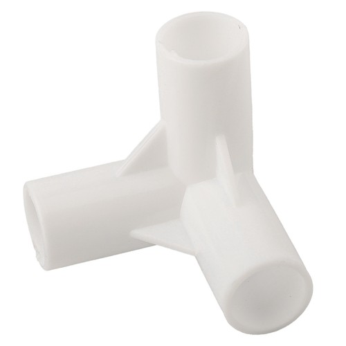 Sturdy plastic connectors for