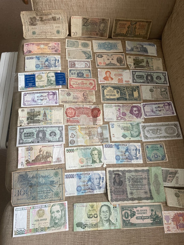 World banknotes mostly ww2 - 40,