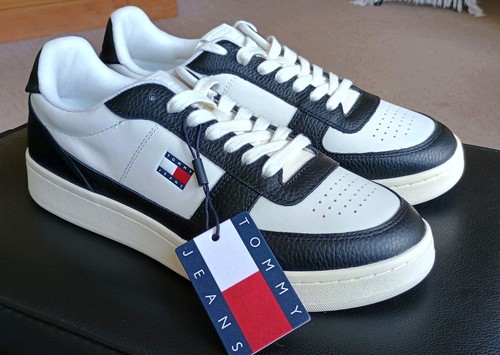 Tommy jeans leather - tommy, trainers
