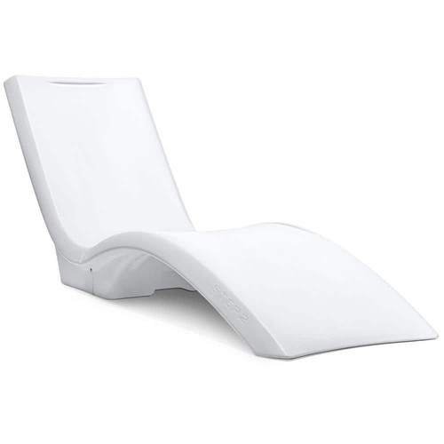 Pool lounger chair - lounger, white