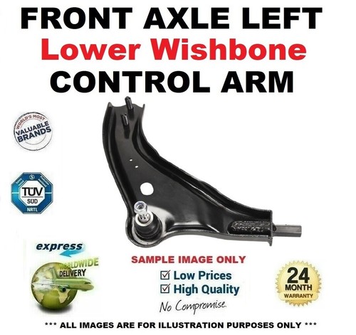 Front axle left lower - left,