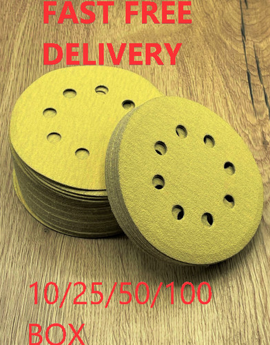 Sanding disks 125mm - disks, (5")