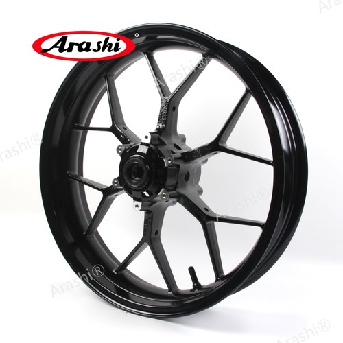 Arashi gloss black front wheel - arashi,
