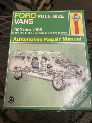 Ford van service manual - ford,