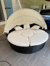 Outdoor Rattan Garden Day Bed