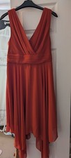 Ever Pretty Burnt Orange Bridesmaid Dress
