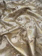 1 mtr gold floral medallion