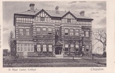 CHEPSTOW ST MAUR LADIES COLLEGE - NEAR NEWPORT MON c 1907