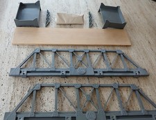 Triang Hornby R78c girder bridge with piers boxed (please read description)