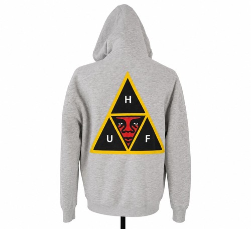 Huf obey icon face hoodie - obey,