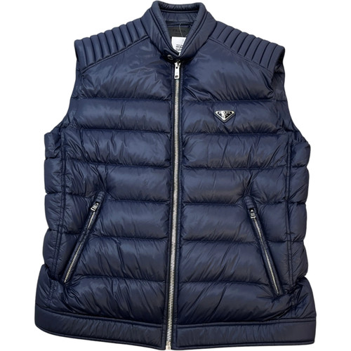 Prada men nylon plaque - men's, re-nylon