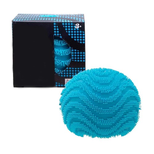 Fuzzy squishy stress ball - ball, slow