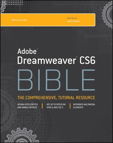 Dreamweaver cs6 bible joseph - cs6,