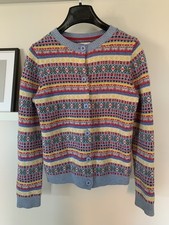 Mini Boden Girls Fairisle Nordic Christmas Jumper Age 9-10 yrs Fair Isle 140cm