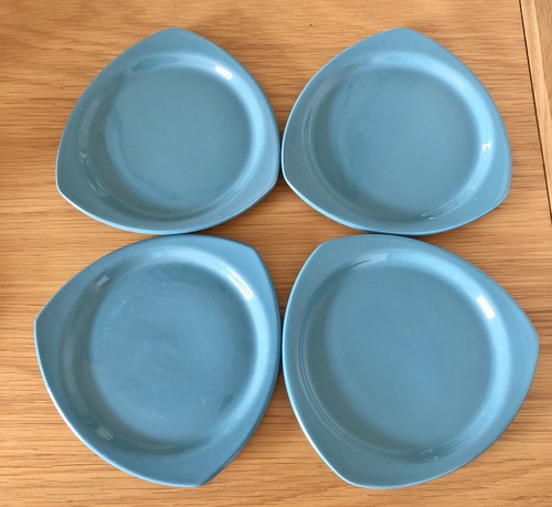 Steelite blue tri plates - steelite,
