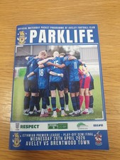 Aveley V Brentwood Town,  29th