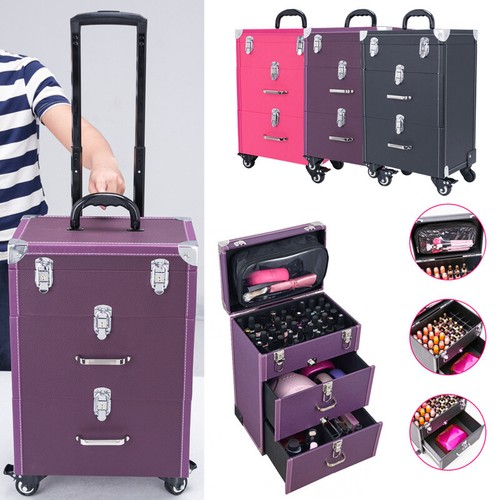 Large trolley makeup case - trolley,