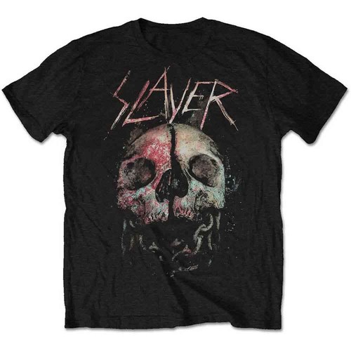 Slayer cleaved skull black - black, t