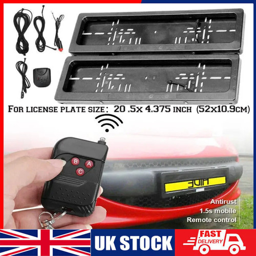 Pcs standard car plate - pcs, eu
