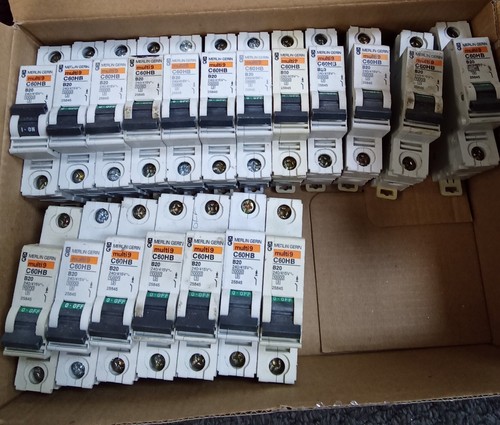 Merlin gerin mcb assorted - merlin,