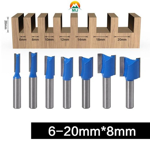 7pcs shank straight - 1/7pcs,